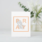 PRAY POSTKARTE (Stehend Vorderseite)