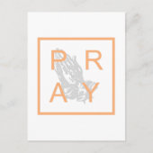 PRAY POSTKARTE (Vorderseite)