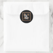 PRAY RUNDER AUFKLEBER (Tasche)