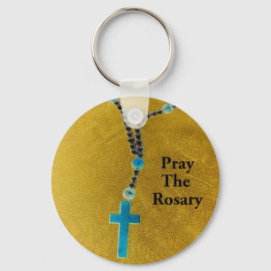 PRAY THE ROSARY SCHLÜSSELANHÄNGER