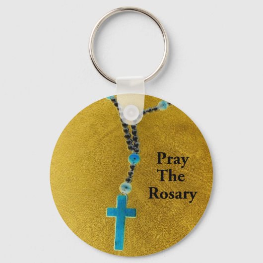 PRAY THE ROSARY SCHLÜSSELANHÄNGER (Vorderseite)