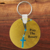 PRAY THE ROSARY SCHLÜSSELANHÄNGER (Vorderseite)