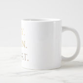 Pray Train Repeat Tasse – Christliche Fitness-Moti (Rechts)
