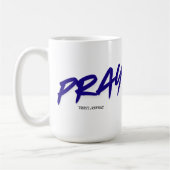 Pray.Trust.Repeat Kaffeetasse (Links)