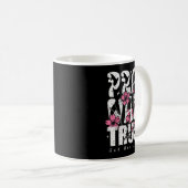 Pray Wait Trust God Has A Plan Christian Faith  Kaffeetasse (VorderseiteRechts)