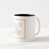 PRAY ZWEIFARBIGE TASSE (VorderseiteRechts)
