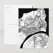 Prayagraj Uttar Pradesh City Map Postkarte (Vorne/Hinten)