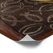 PRAYER ANGEL mit Jesu Kollaps Flügel - Druck Poster (Ecke)