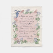 Prayer baby Fleece Blanket (Vorderseite)