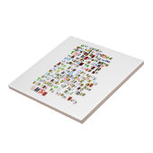 Prayer bunten Lords Fliese (Seite)