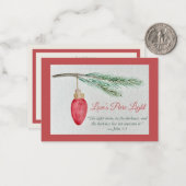 Prayer Card - Personalize - Season of Joy Mitteilungskarte (Vorderseite/Rückseite Beispiel)