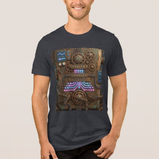 Prayer Changes – Futuristic Steampunk Machine T-Sh Tri-Blend Shirt
