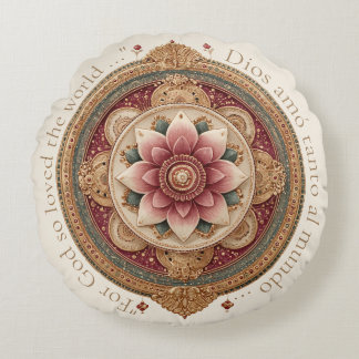 Prayer Cushion, Rundes Kissen