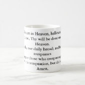 Prayer der Lords/unserer Vater-Tasse Kaffeetasse (Mittel)
