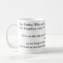 Prayer der Lords/unserer Vater-Tasse Kaffeetasse