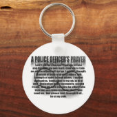 PRAYER DER POLIZEIBEAMTEN SCHLÜSSELANHÄNGER (Vorderseite)