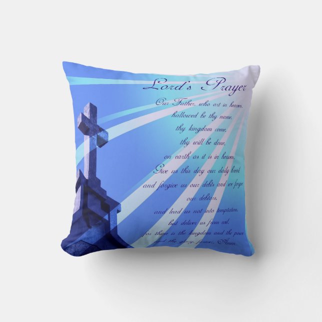 Prayer Design Pillow Lords Kissen (Vorderseite)