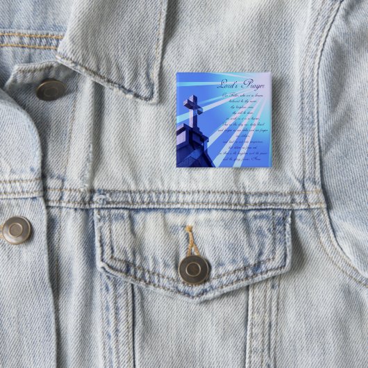 Prayer Design Pin Lords Button (Beispiel)