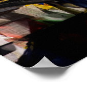 Prayer flags and chortens poster (Ecke)