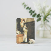 Prayer for Priests by St. Therese Holy Card Visitenkarte (Stehend Vorderseite)