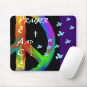 PRAYER FRIEDEN UND HUNDE MOUSEPAD (Mit Mouse)