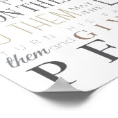 PRAYER FÜR BABY TWINS POSTER (Ecke)