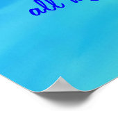 PRAYER FÜR DIE HEILUNG SCHÖNER POST POSTER (Ecke)