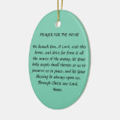 PRAYER FÜR DIE ZUHAUSE KERAMIK ORNAMENT (Links)