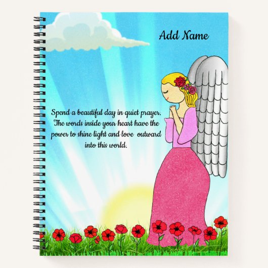 Prayer Garden Prayer Journal Notizblock (Vorderseite)
