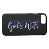 PRAYER Gottes WiFi Case-Mate iPhone Hülle (Rückseite (Horizontal))
