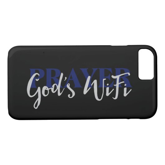 PRAYER Gottes WiFi Case-Mate iPhone Hülle (Rückseite (Horizontal))