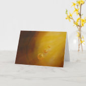 PRAYER Grußkarte Karte (Gelbe Blume)