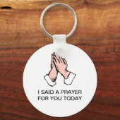Prayer Hands Schlüsselanhänger (Vorderseite)