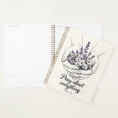 Prayer Hands with Lavender - Devotional theme Planer (Anzeige)