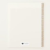 Prayer Hands with Lavender - Devotional theme Planer (Rückseite)