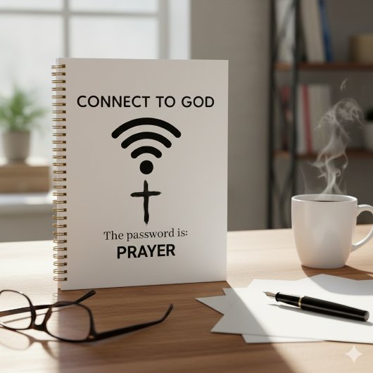 Prayer is the best wireless connection to God Planer