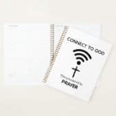 Prayer is the best wireless connection to God Planer (Anzeige)