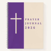 Prayer Journal 2026 Notizblock (Vorderseite)