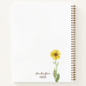 Prayer Journal Bible Study Scriptures Monogram Notizblock (Rückseite)