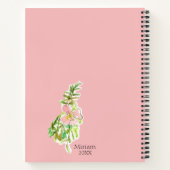 Prayer Journal Bible Verse Isaiah 58 11 Primrose Notizblock (Rückseite)