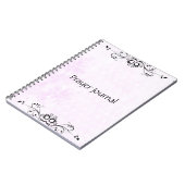 Prayer Journal-Notebook in Rosa Notizblock (Linke Seite)