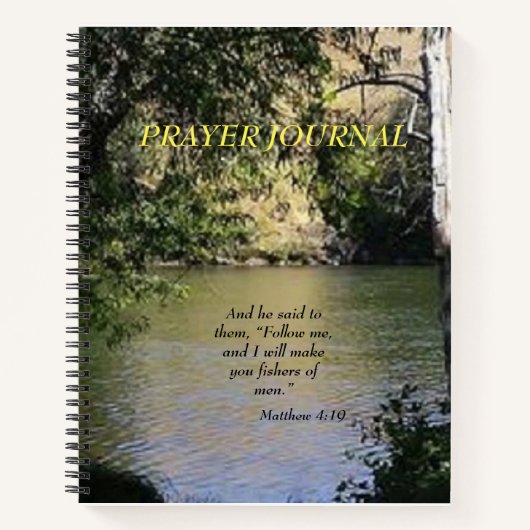 Prayer Journal Notizblock (Vorderseite)