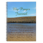 Prayer Journal  Notizblock (Vorderseite)