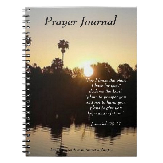 Prayer Journal Notizblock (Vorderseite)