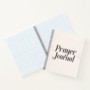 Prayer Journal - Personalisiertes Pressebericht Notizblock