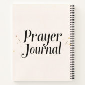 Prayer Journal - Personalisiertes Pressebericht Notizblock (Rückseite)