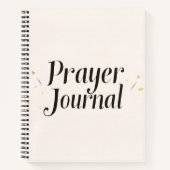 Prayer Journal - Personalisiertes Pressebericht Notizblock (Vorderseite)