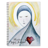 Prayer Journal Vibrant Hail Mary Notizblock (Vorderseite)