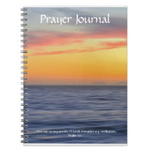 Prayer-Journal zum Sonnenuntergang