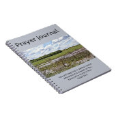 Prayer Journal zur Landschaft der Flüsse Notizblock (Rechte Seite)